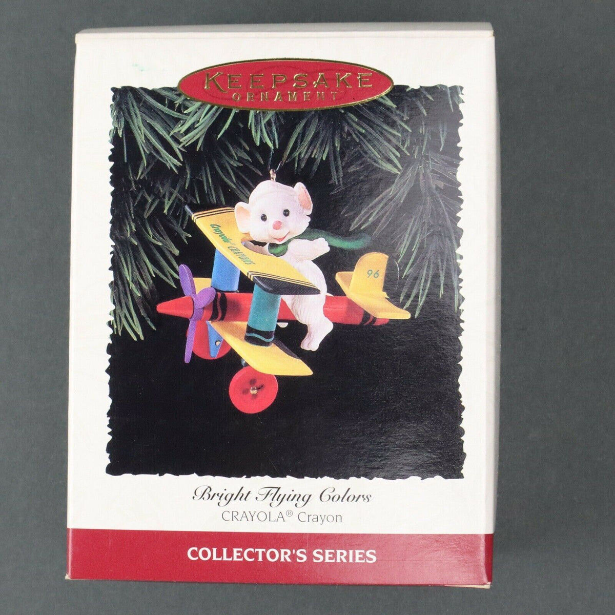 Hallmark Bright Flying Colors Crayola Ornament 1996 Keepsake (F12)