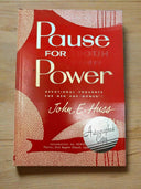 Pause for Power by John E. Huss AUTOGRAPHED COPY