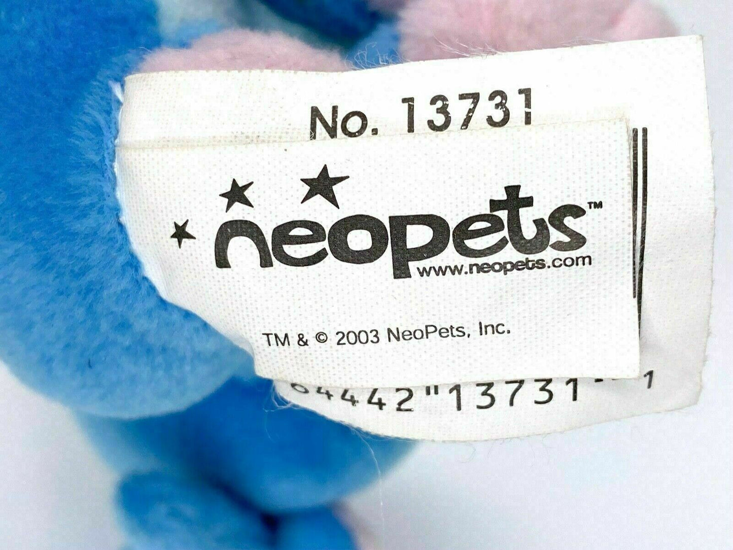 Blue Acara Neopets Plush