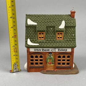 Department 56 Dickens Village Series White Horse Bakery House