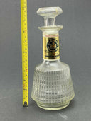 Barton's Canadian Supreme Blended Whiskey Decanter Bottle 10" tall