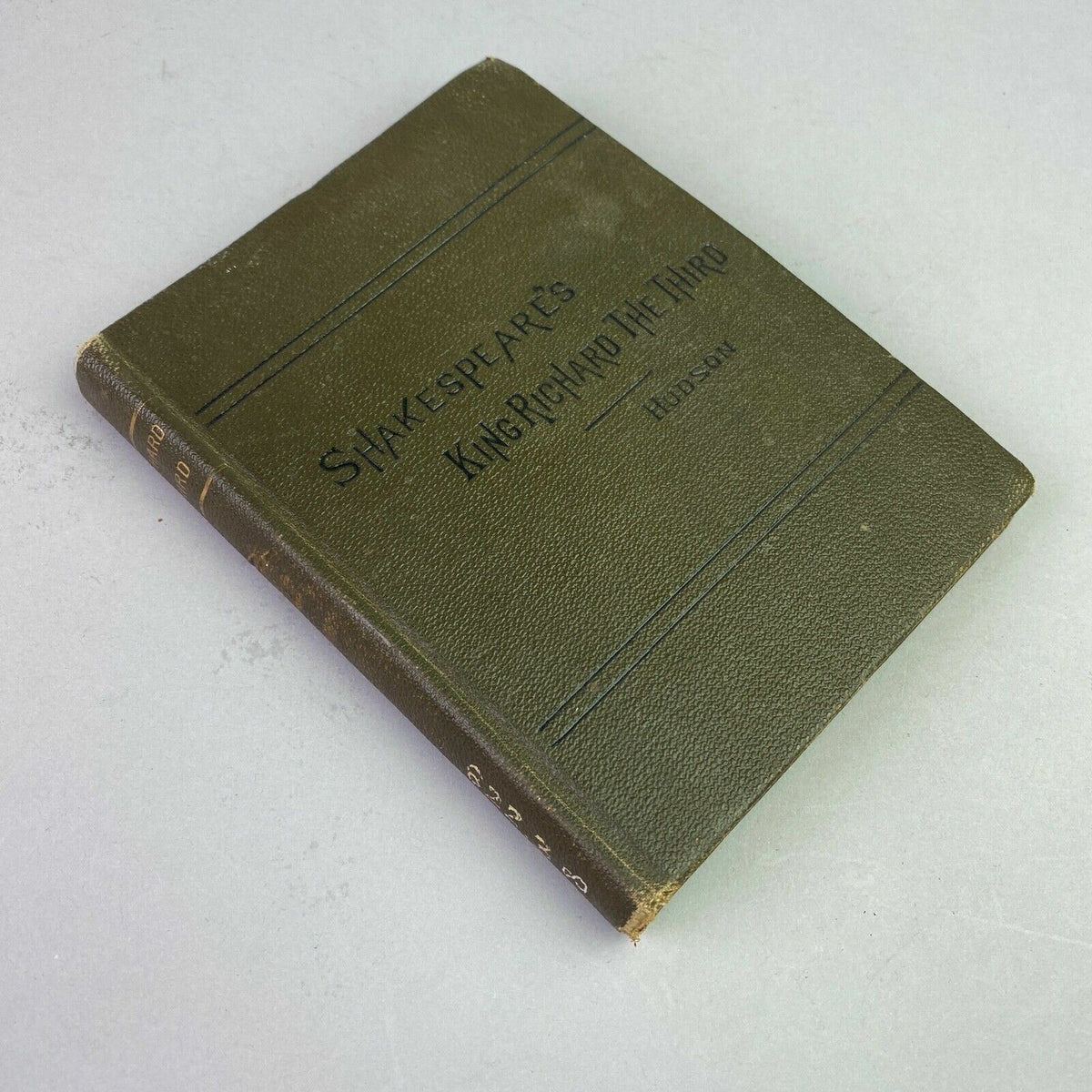 1895 Shakespeare's King Richard the Third Hudson (Antique Hardcover)