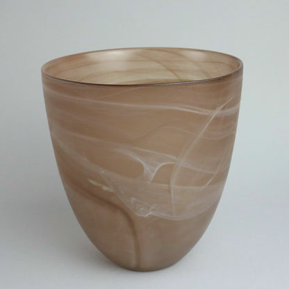 6.5" Tall Leonardo Glass Pot Planter (Marble look) Video