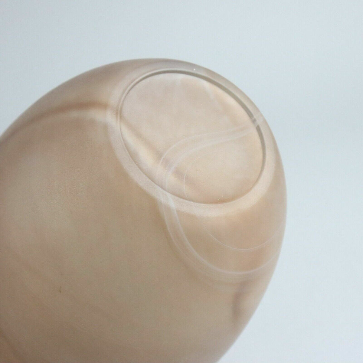 6.5" Tall Leonardo Glass Pot Planter (Marble look) Video