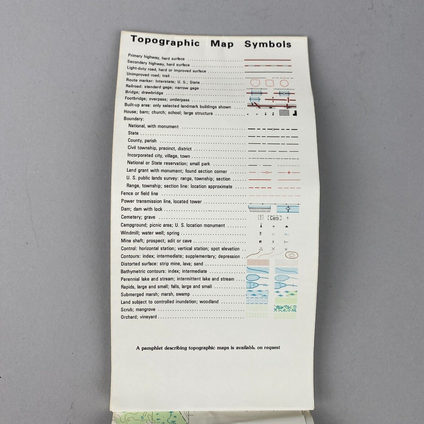 USGS Topographic Map 1987 Survey 30"x60" MA Taunton 41071-H1-TM-025