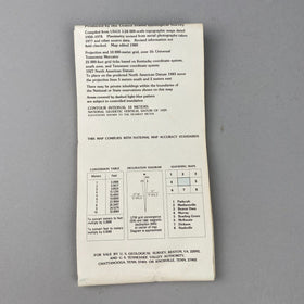 USGS Topographic Map 1980 Survey 30"x60" KT, TN Hopkinsville