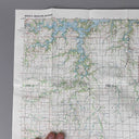 USGS Topographic Map 1986 Survey 30"x60" MO, IL Mexico 39091-A1-TM-100