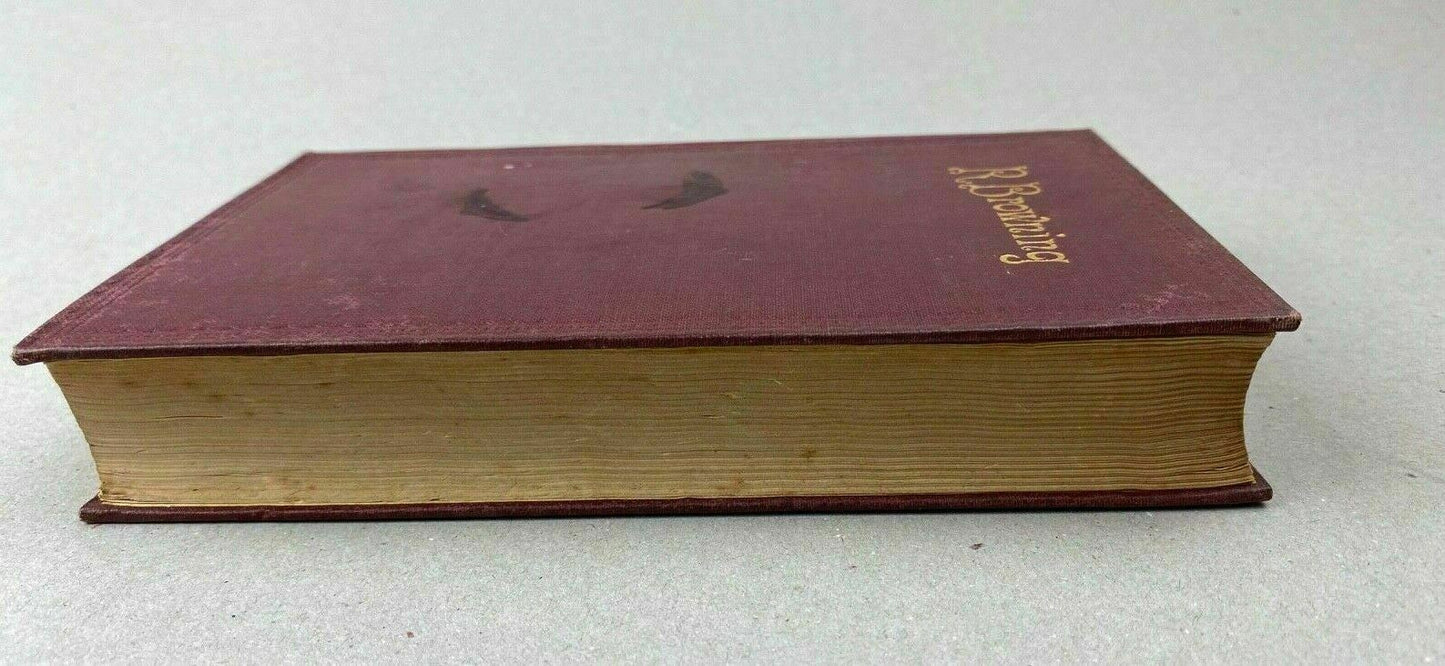 Antique 1920 R Browning's Poetical Works Oxford Edition (Robert Browning) Hard