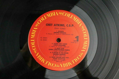 'PROMOTIONAL' Chet Atkins CGP - Stay Tuned -Vinyl LP Record (PROMO)