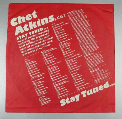 'PROMOTIONAL' Chet Atkins CGP - Stay Tuned -Vinyl LP Record (PROMO)