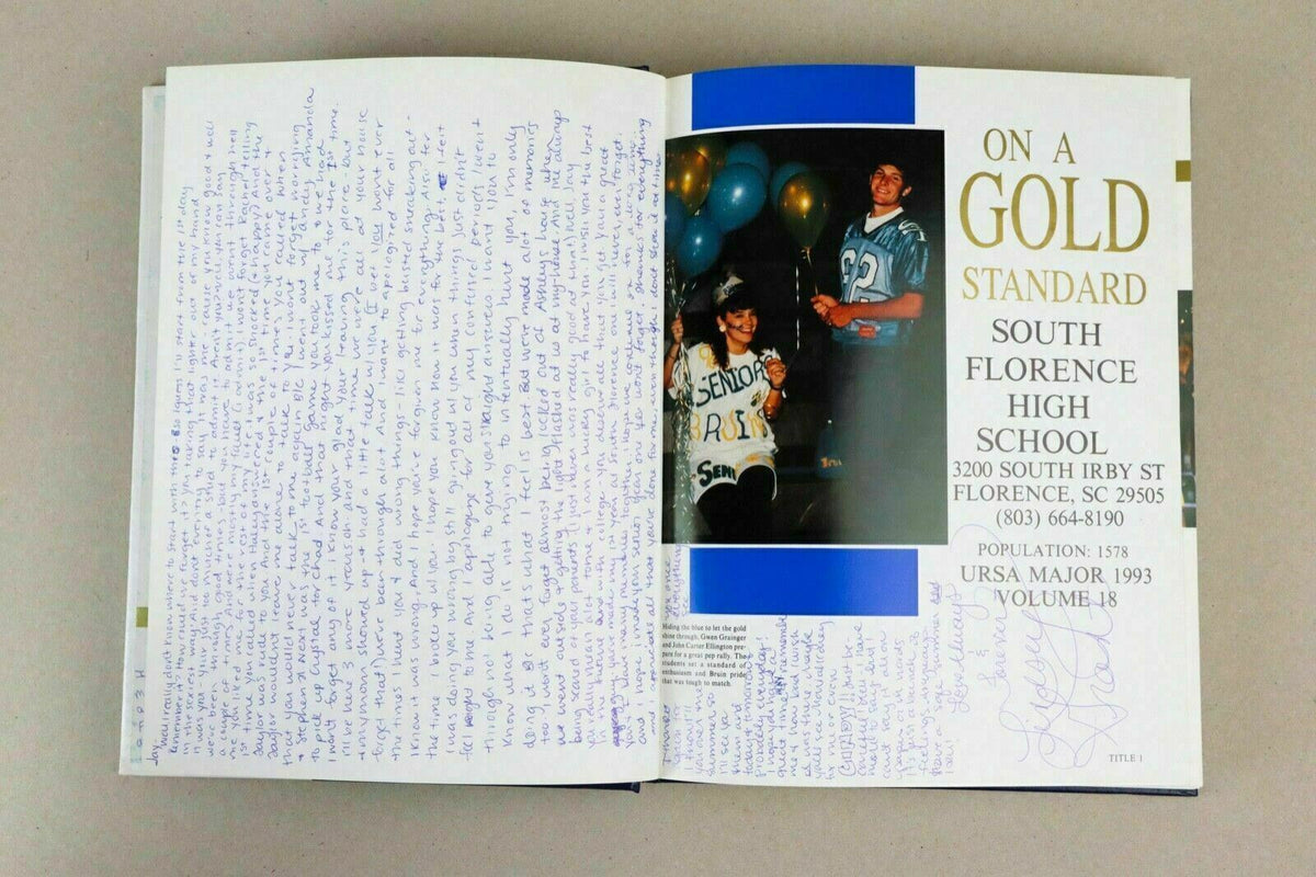 1993 South Florence High School,  Florence, South Carolina Yearbook URSA Major