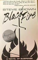 Signed - Black Fire by Steve Brown (2000, Paperback)