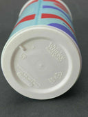 Royal Caribbean Coca-Cola Cold Drink Cup w/Straw Whirley Red/Purple