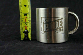 Eat Ride Sleep Biker Stainless Steel Camping Mug Cup