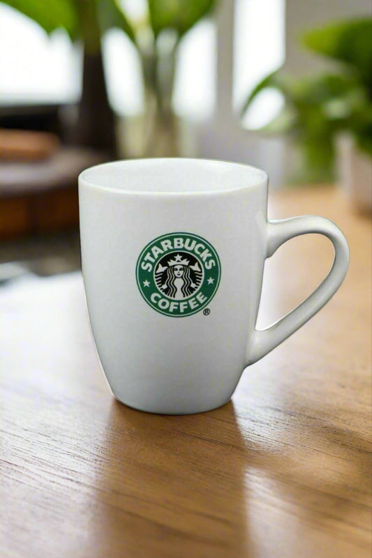 Starbucks Mermaid Logo 12.4 fl/oz Ceramic Barrel Coffee Tea Mug Cup