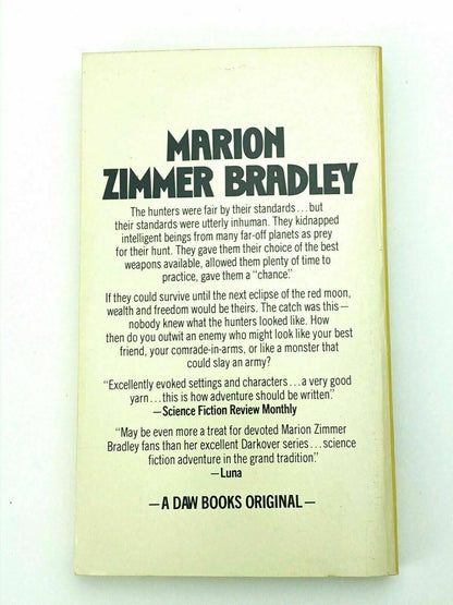 Hunters of the Red Moon by Marion Zimmer Bradley 1973 Paperback Vintage Sci-Fi