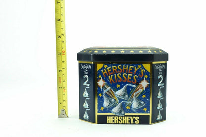 Collectible Hershey's Kisses Millennium Series Canister  - (1907-2000) 5"x5"x4"