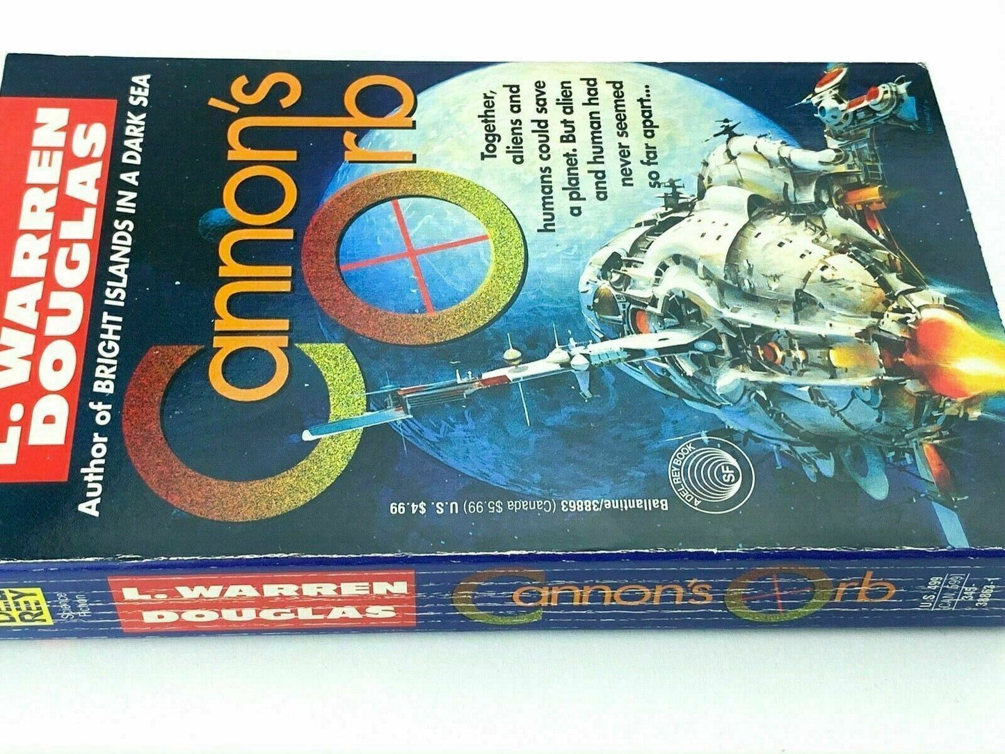 Cannon's Orb L. Warren Douglas Del Ray First 1994 Book Paperback Vintage Sci-Fi