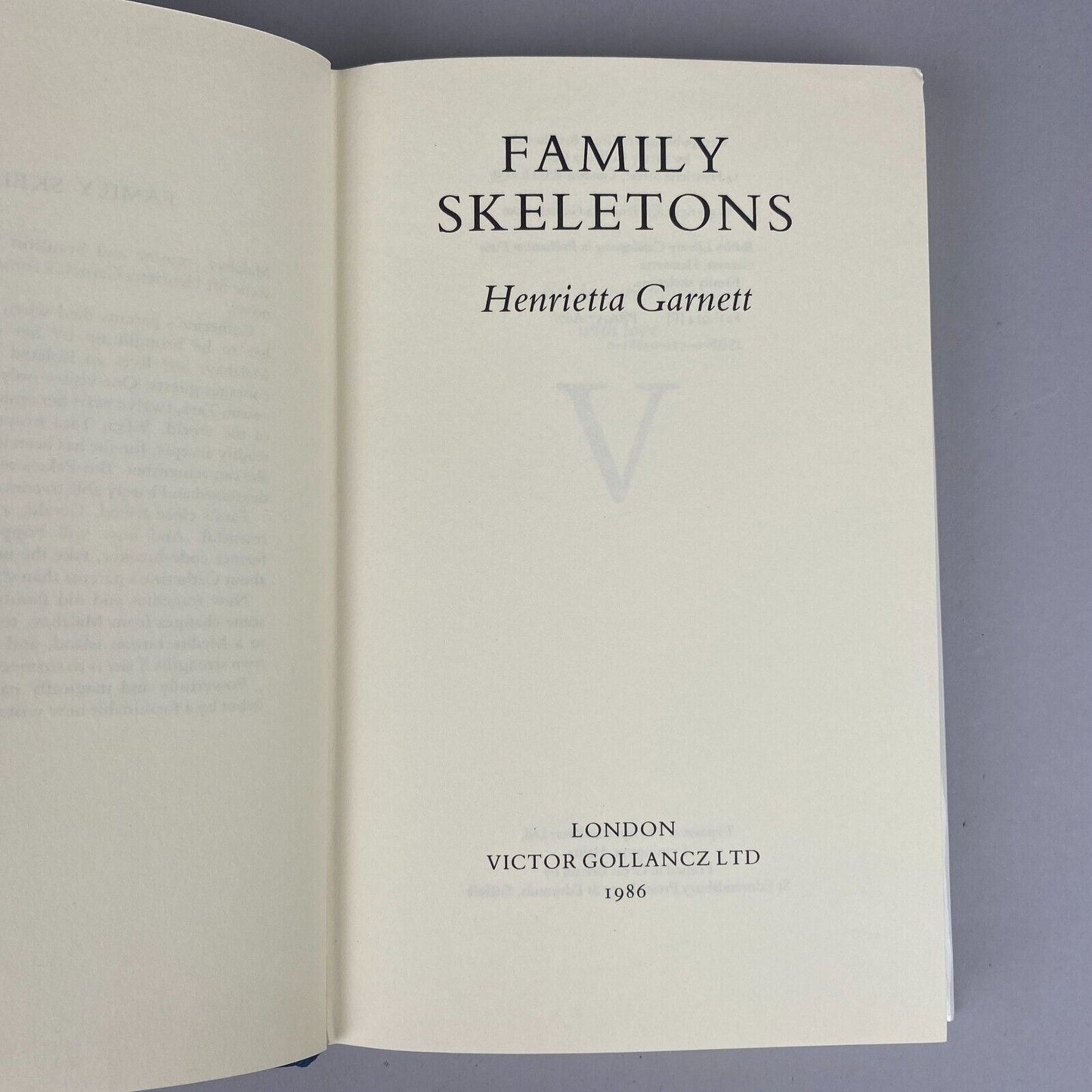 Family Skeletons by Henriett Garnett