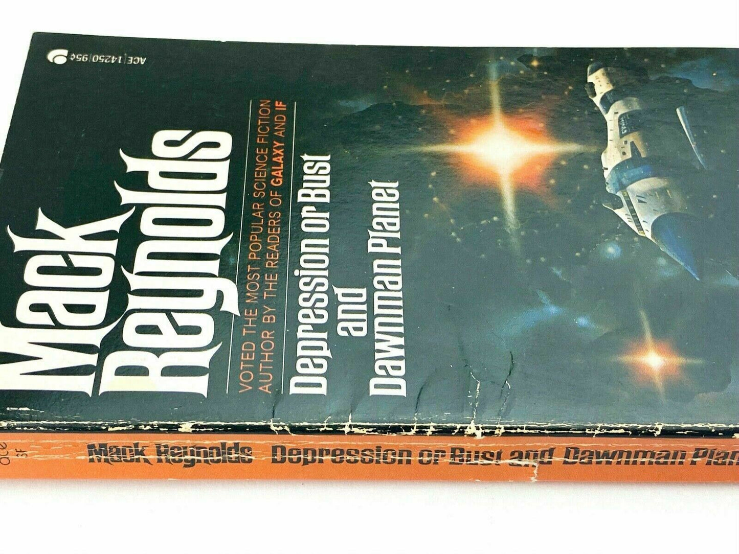 Depression or Bust/Dawnman Planet by Mack Reynolds 1974 Ace Books Vintage Sci-Fi