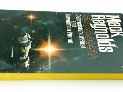 Depression or Bust/Dawnman Planet by Mack Reynolds 1974 Ace Books Vintage Sci-Fi