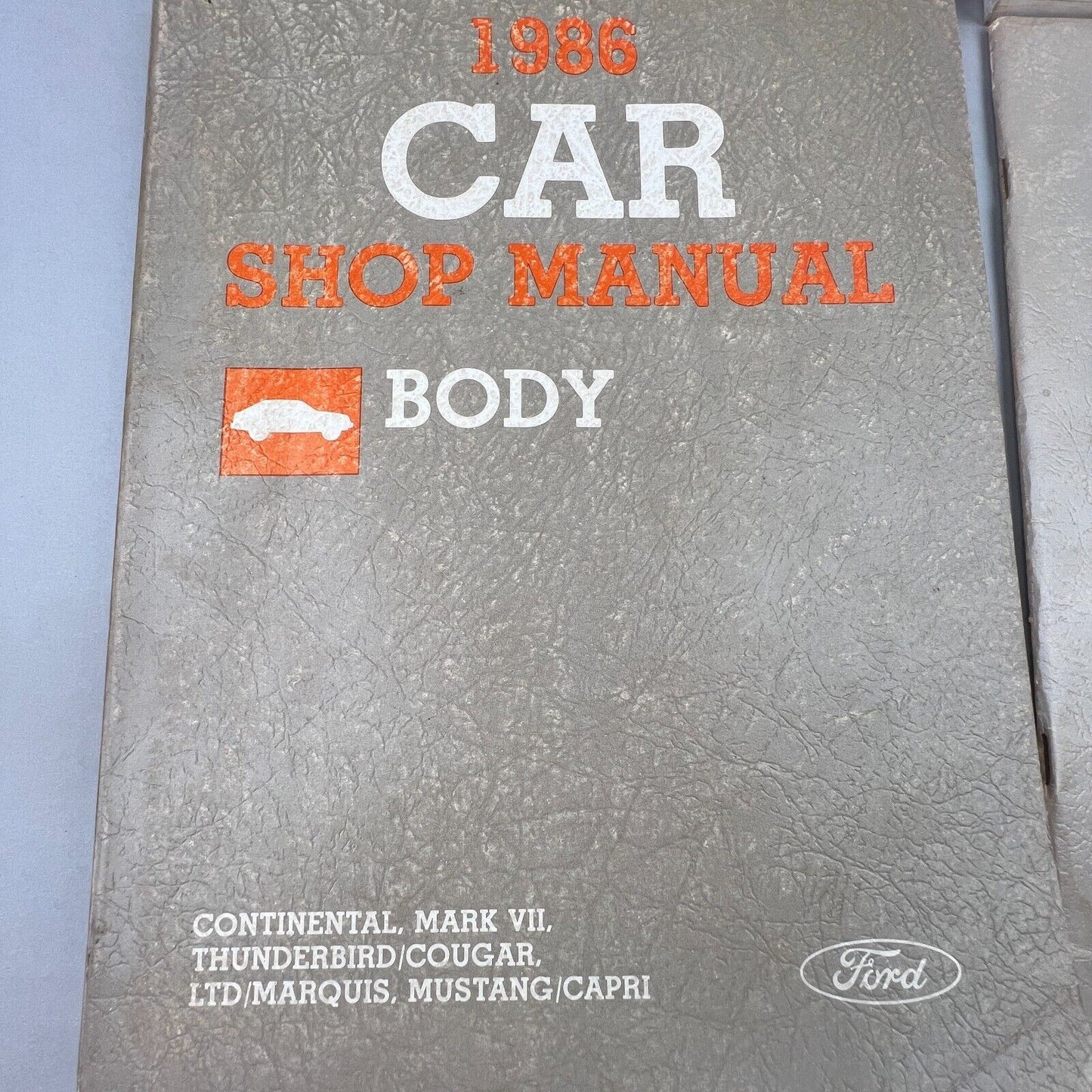 Set of 3 1986 Car Shop Manuals (Thunderbird included)