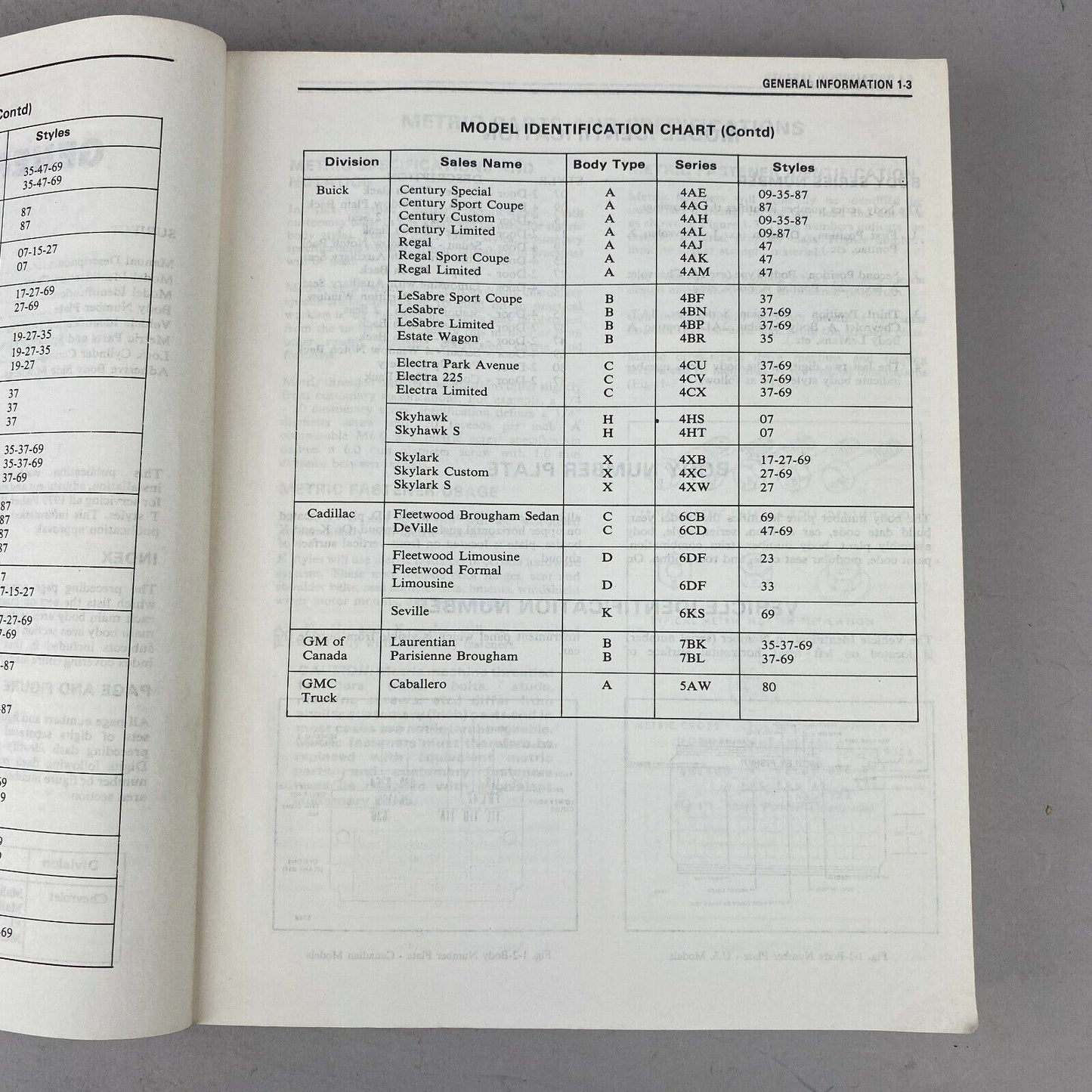 1979 Fisher Body Service Manual, General Motors, all bodies except E and T