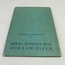 Antique 1918 Rapid Method for French Verbs Roch-Alphonse de Massabielle