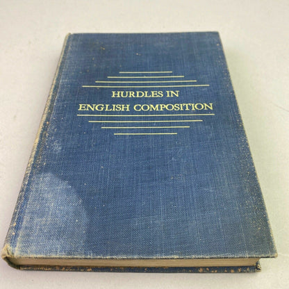 1933 Hurdles in English Composition by Stephens College