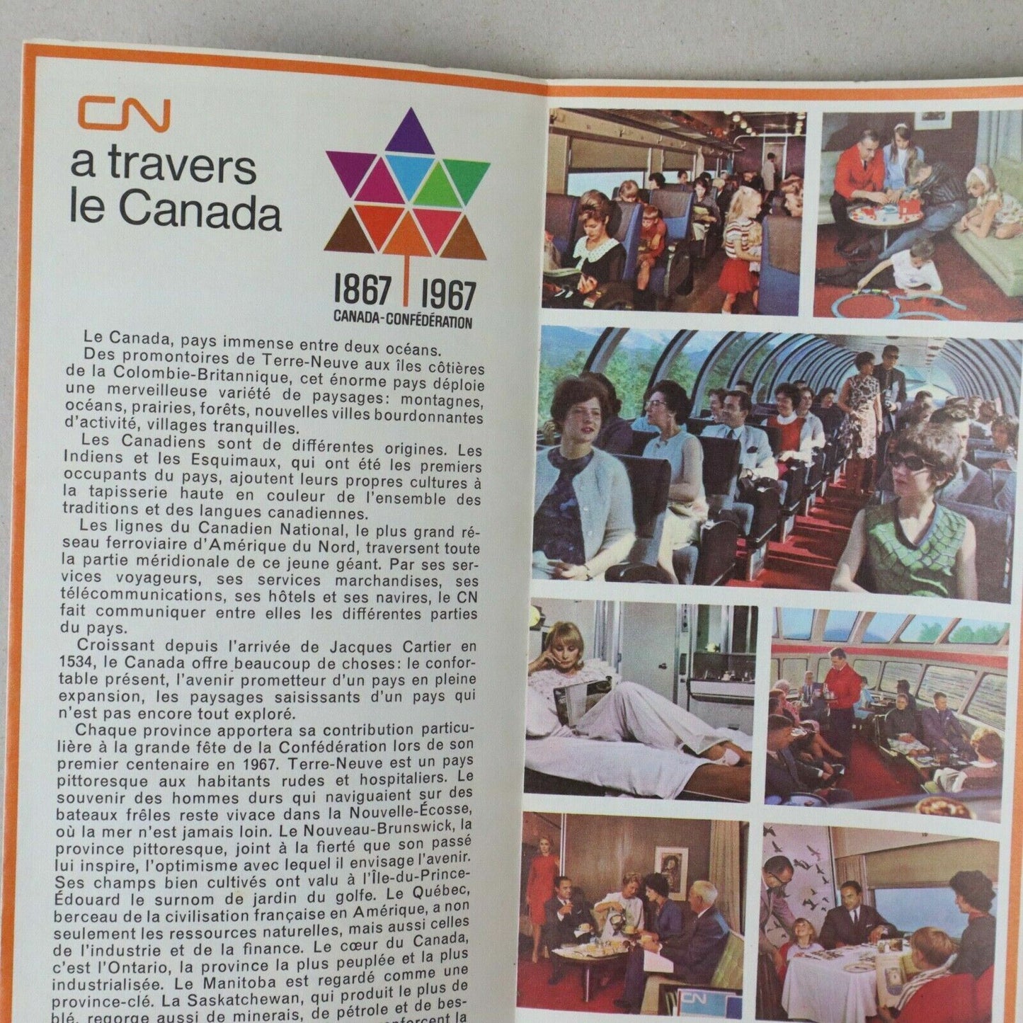 CN Canada Travers Map 1967