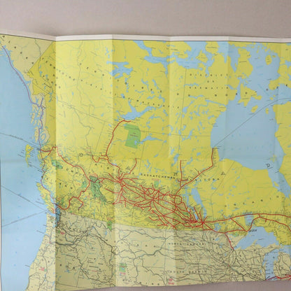 CN Canada Travers Map 1967