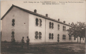 French Antique Postcard: 1115. Camp de La Valbonne (ain)