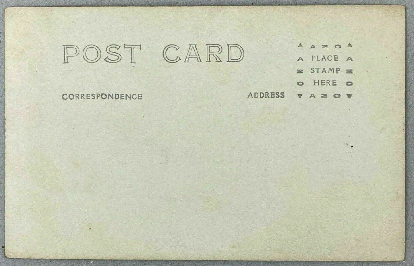 Rare Antique Postcard Our Boys 'Navy' The Playhouse RPPC (Real Photo) Beal, NY