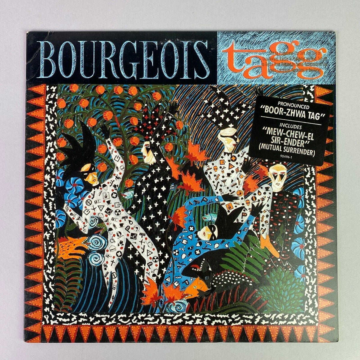 Bourgeois Tagg Self Titled 1st Press Promotional LP Vinyl Record