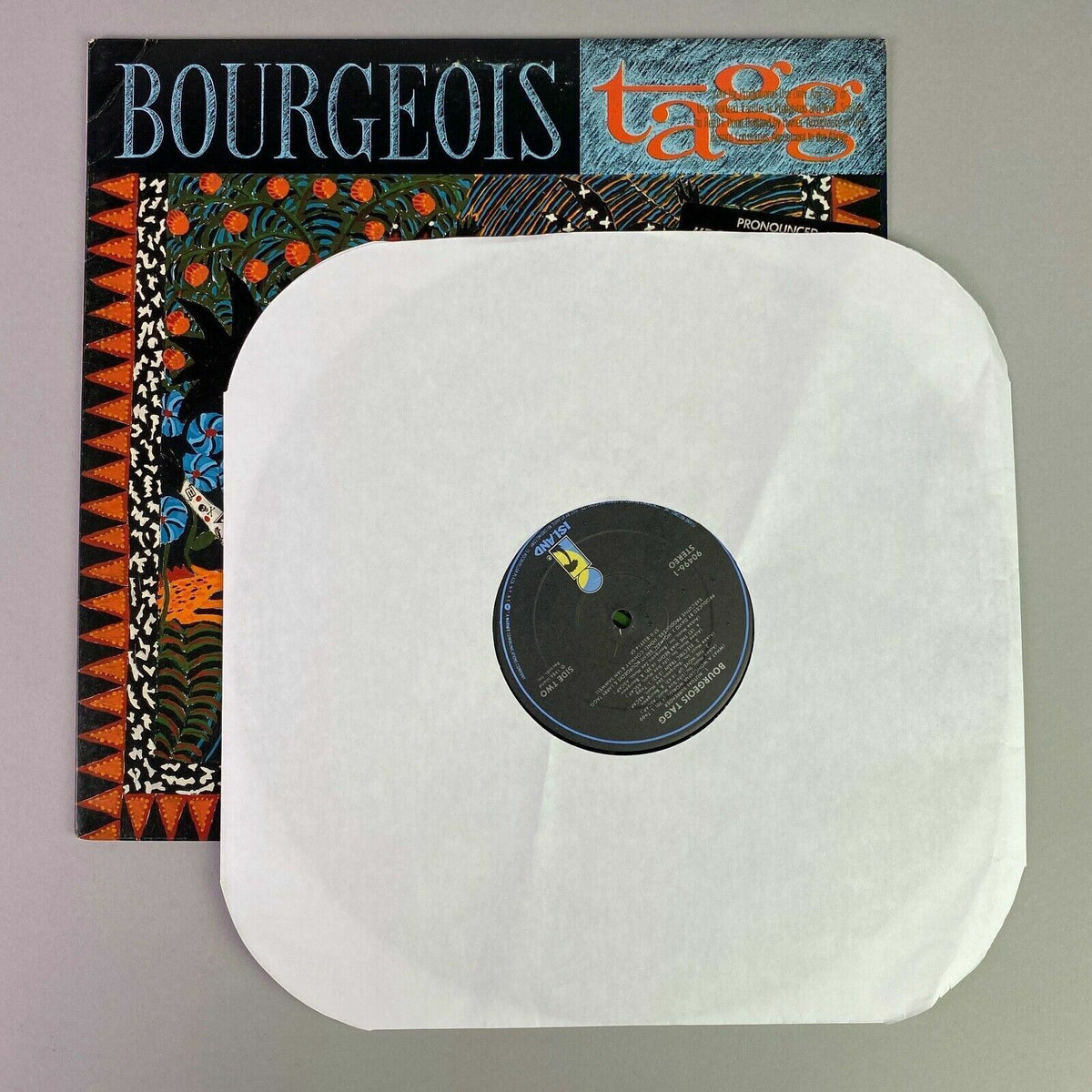 Bourgeois Tagg Self Titled 1st Press Promotional LP Vinyl Record