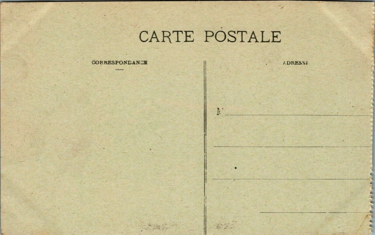 Vintage Antique Postcard: Guerre 1914-1918 Bombardment par canon, Grande Rue