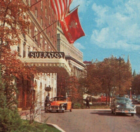 Vintage Postcard Sheraton Hotel, Saint Louis