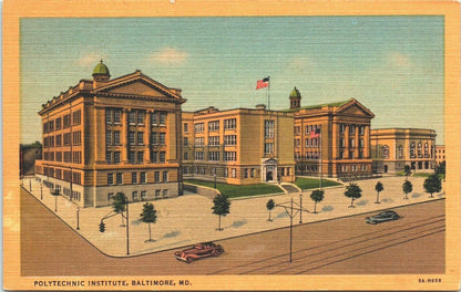 Vintage Postcard Polytechnic Institute, Baltimore, Maryland