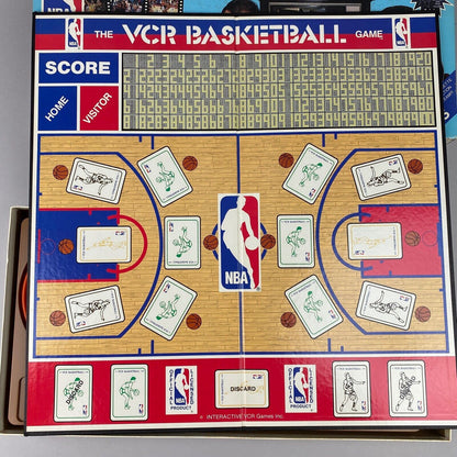 1987 NBA The VCR Basketball Board Game