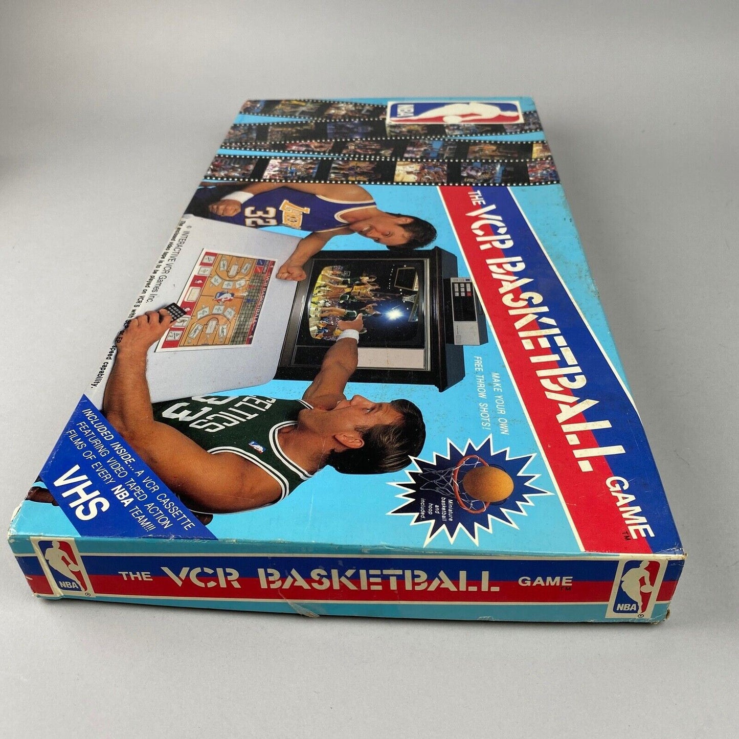 1987 NBA The VCR Basketball Board Game