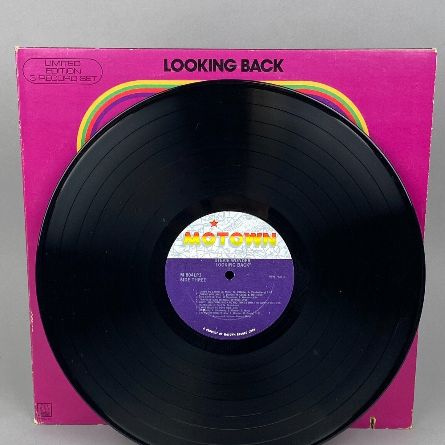 Looking Back Stevie Wonder Near Mint Vinyl Record