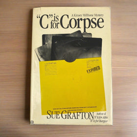 "C" is for Corpse by Sue Grafton ,  1986, Vintage