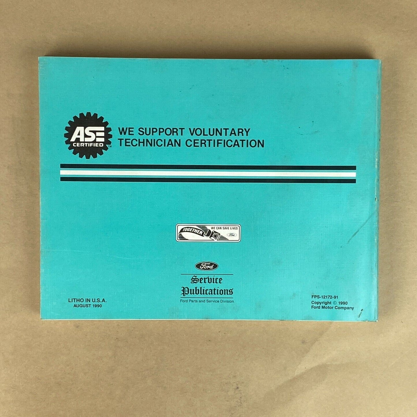 1991 Ford Lincoln Continental Electrical and Vacuum Trouble Shooting Manual