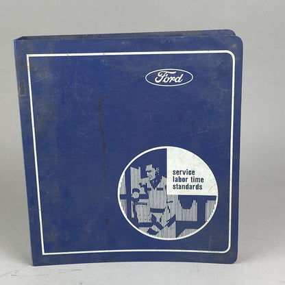 1980"s Ford Service Labor Time Standards