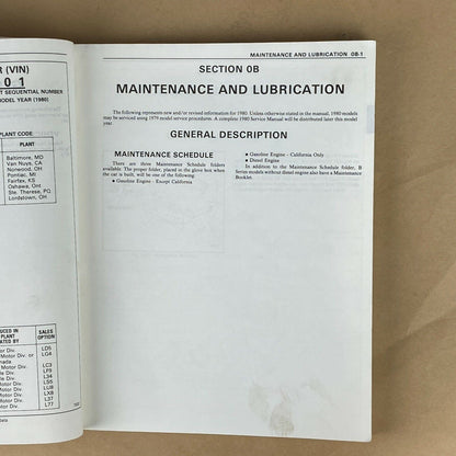 1980 Pontiac New Model Product Information Manual