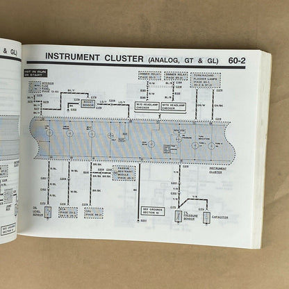 1991 Ford Probe Electrical and Vacuum Trouble Shooting Manual