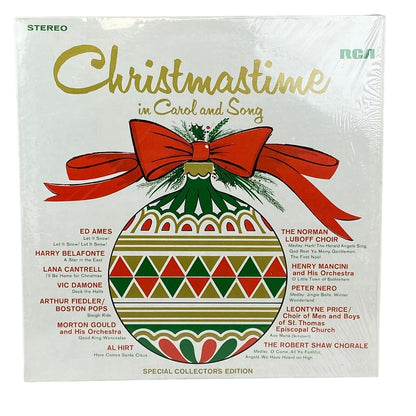 Near Mint, Christmastime in Carol and Song Vinyl Record, RCA Records 1968