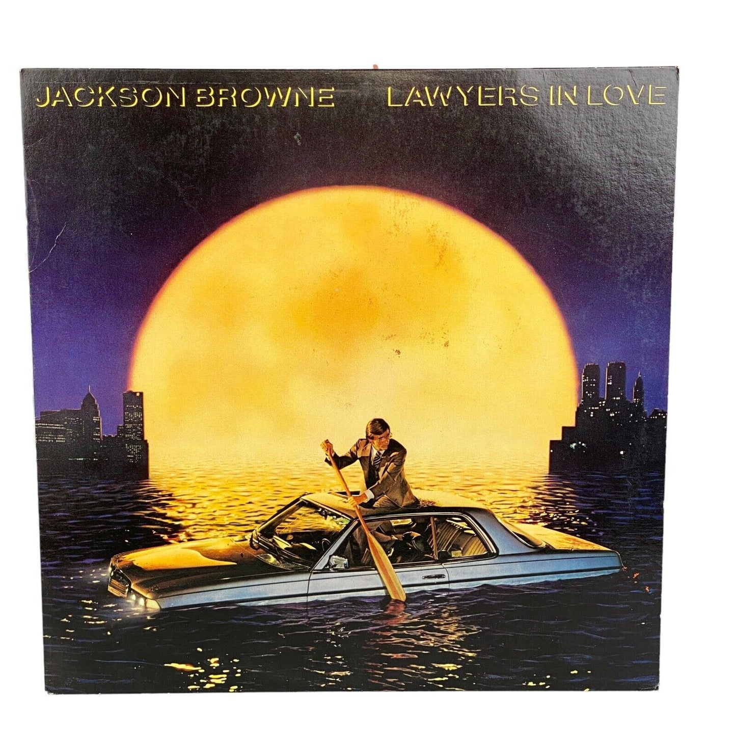 Jackson Browne - Lawyers in Love Vinyl Record 1983