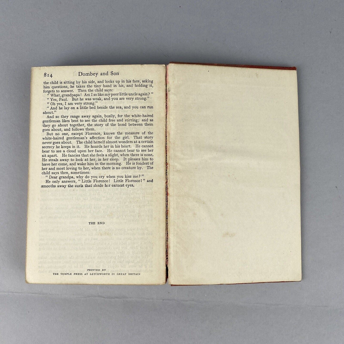 Dealings with the Firm of Dombey and Son by Charles Dickens, printed in GB 1922