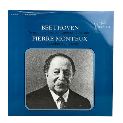 Beethoven - Pierre Monteux, London Symphony ‎– Symphony No. 5 / Egmont Overture